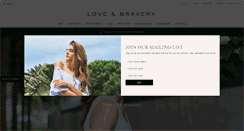 Desktop Screenshot of loveandbravery.com